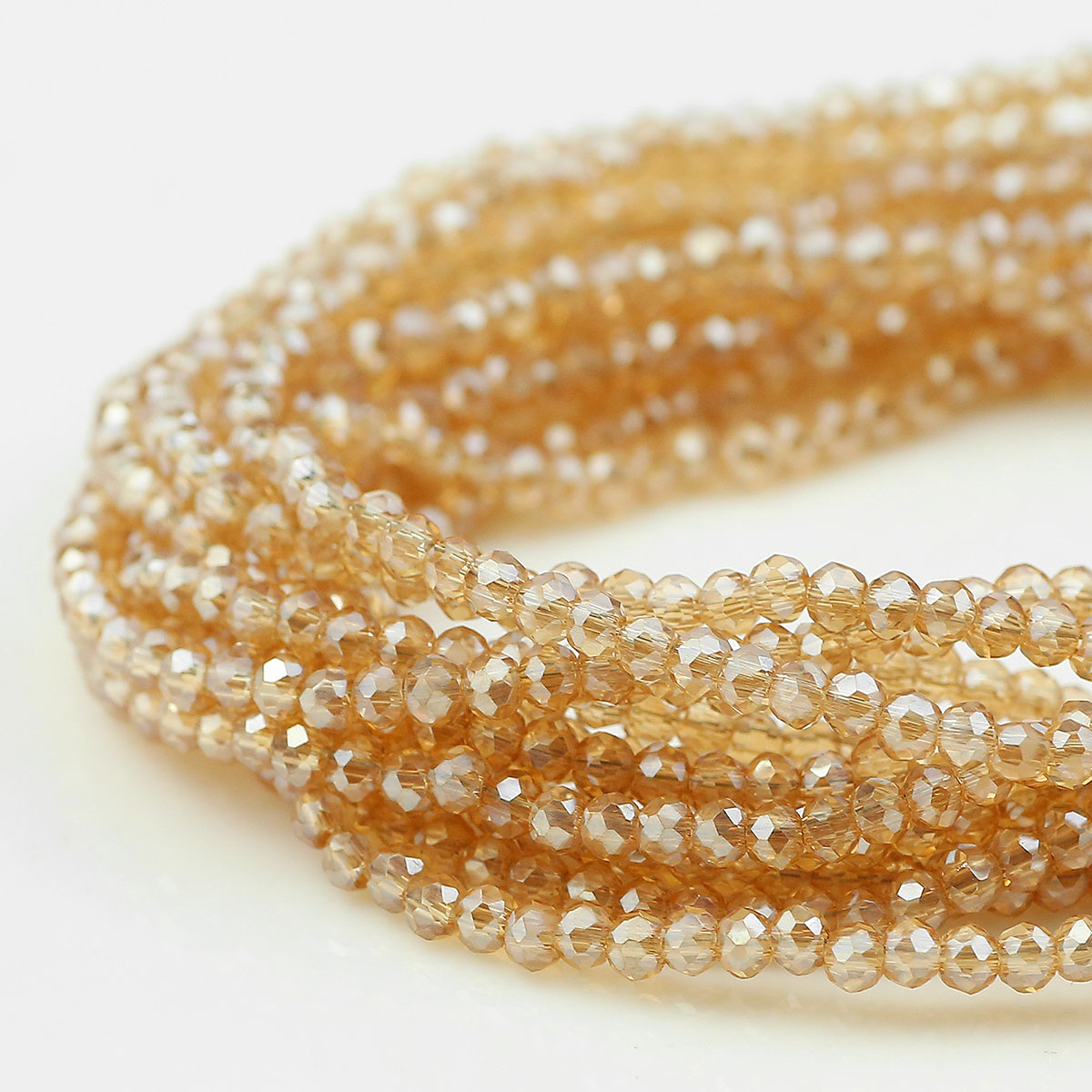 Glass Seed Beads 2Mm Jewelry Making - Manik-manik Kristal Kaca Austria WLYeeS Bentuk