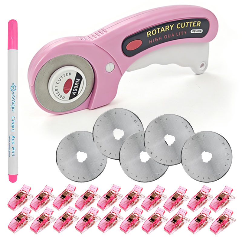 Rotary Cutter For Fabric 45Mm - Pemotong Rotary 45mm untuk Perlengkapan Menjahit,