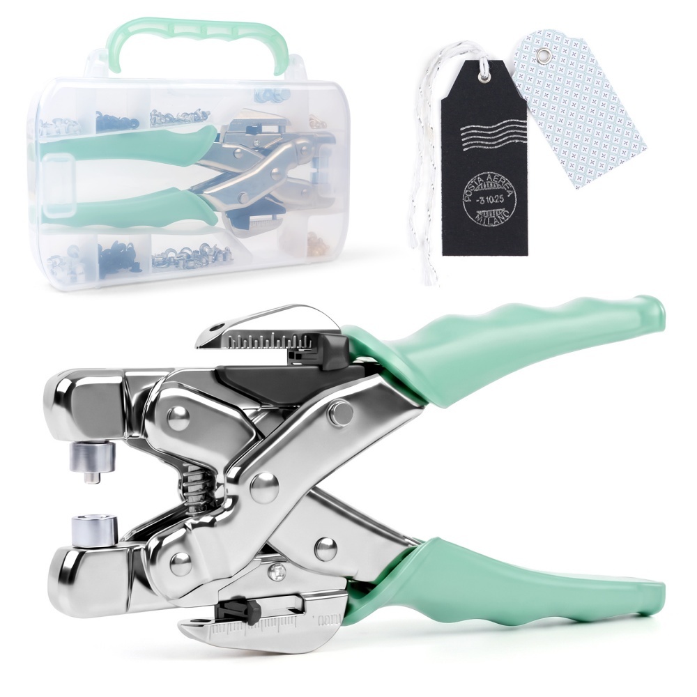 Sewing - Perangkat Alat Grommet, Tang Pembuat Lubang