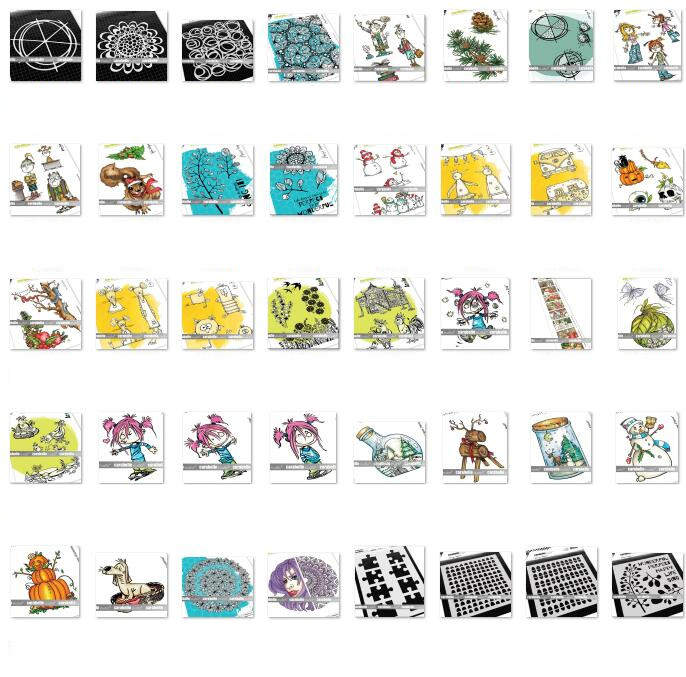Clear Silicone Stamps For Card Making - Stempel bening transparan manusia salju baru