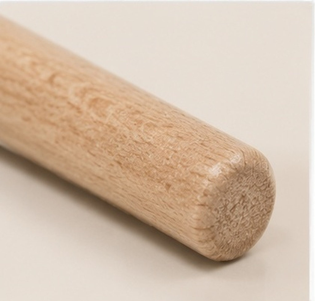Wooden Crochet Hooks Ergonomic Handle - 1 buah alat merajut kait yang