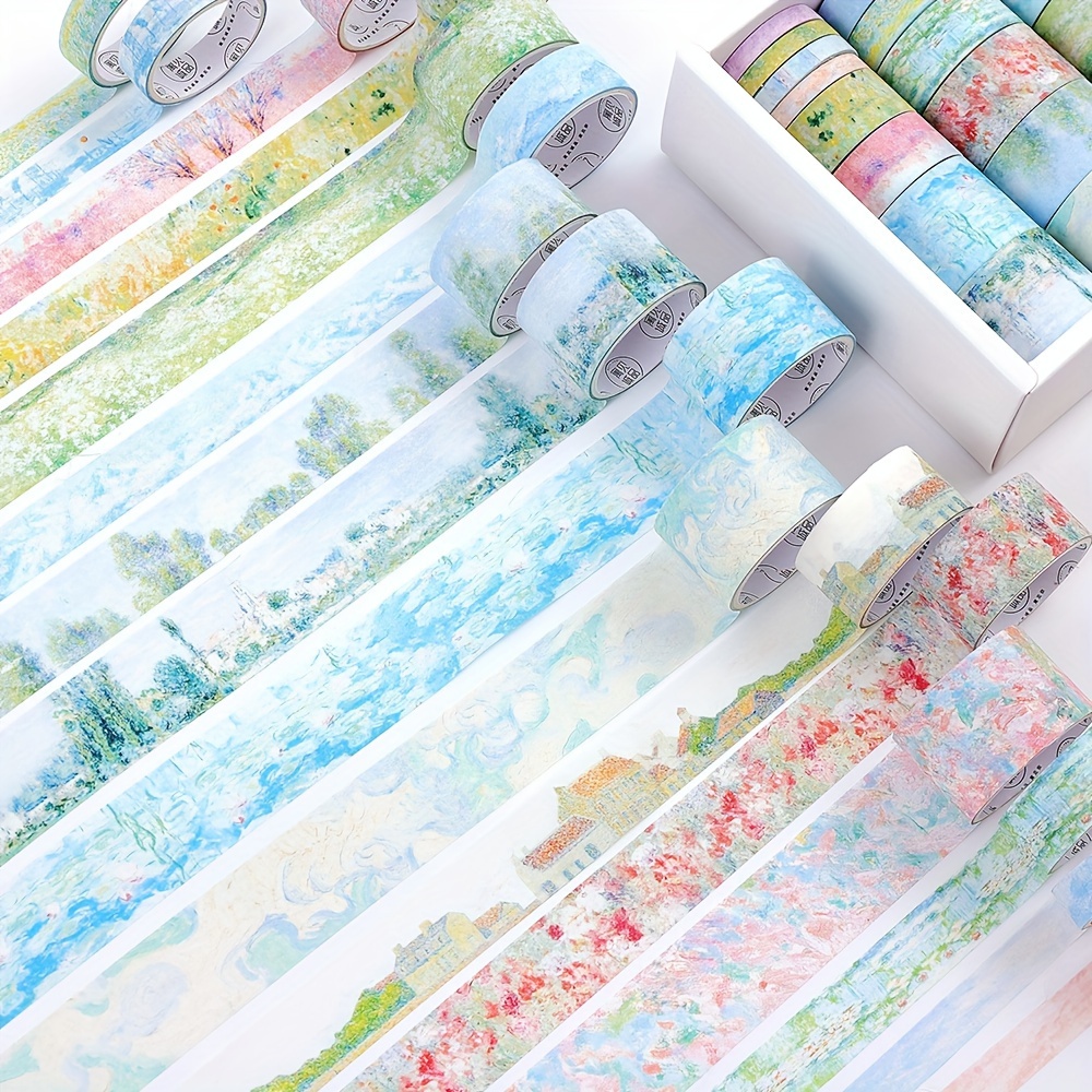 Painting Supplies - 20 Gulungan Set Selotip Washi Vintage