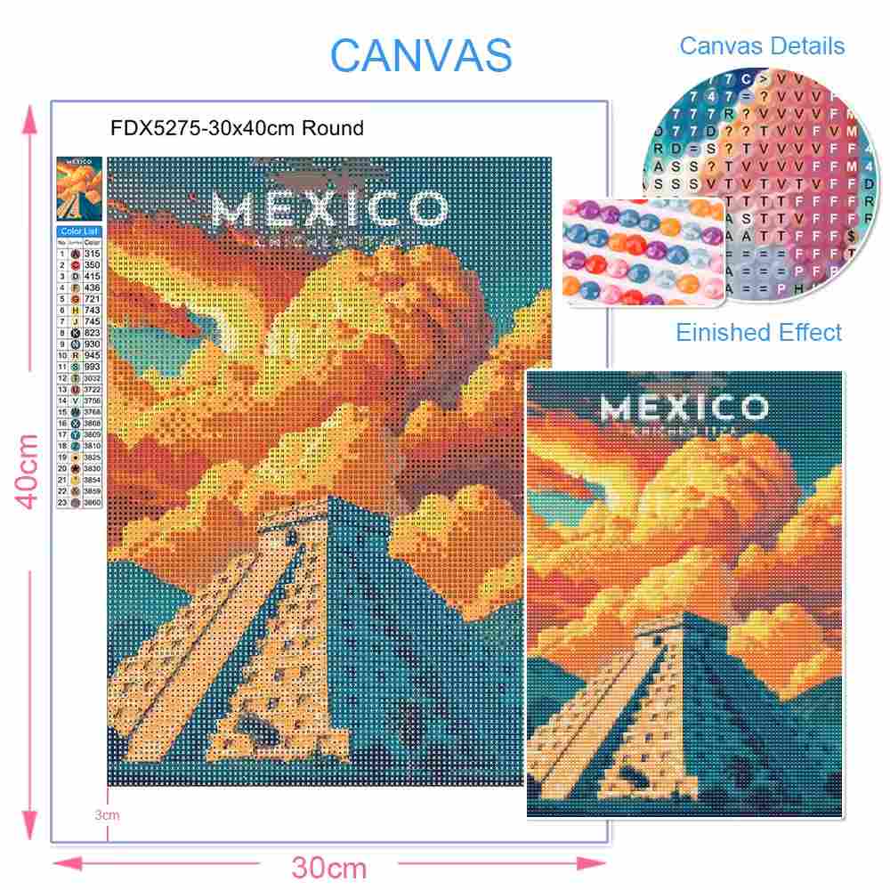 VIVID GEM 2026 Lukisan Berlian - 5D Diamond Painting Kit Full Drill ulasan dan harga