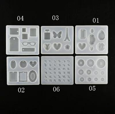6 Desain Cetakan Resin Silikon - Silicone Epoxy Resin Molds Set ulasan dan harga