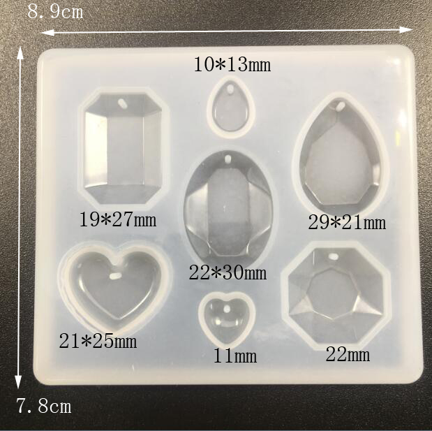 6 Desain Cetakan Resin Silikon - Silicone Epoxy Resin Molds Set ulasan dan harga