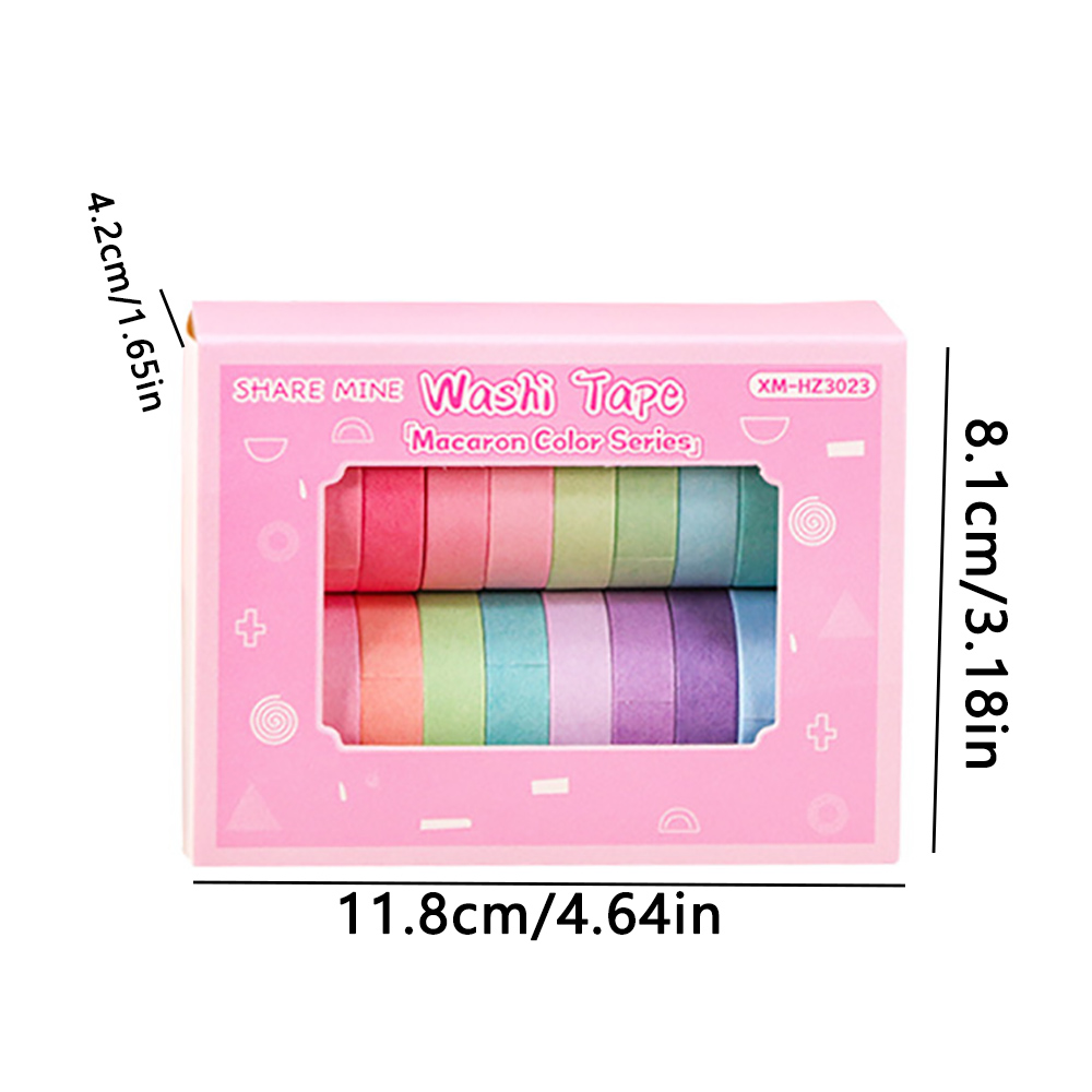 20 Rol Set Selotip Washi Selot - Painting Supplies ulasan dan harga