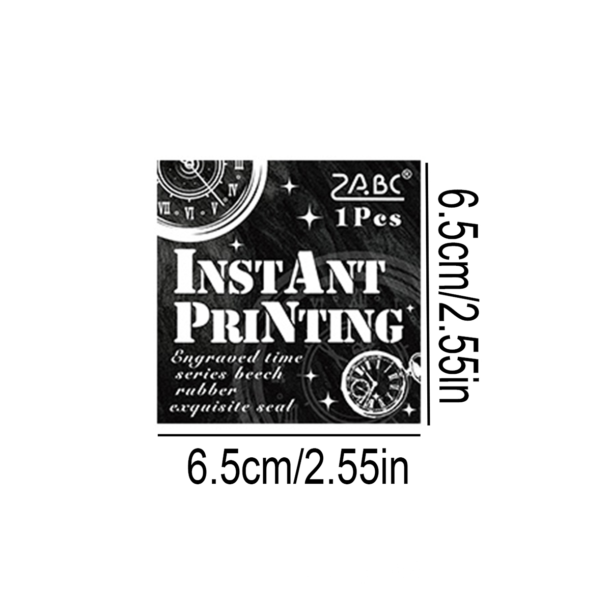 Stempel Kayu Pola Jam Vintage  - Scrapbooking ulasan dan harga