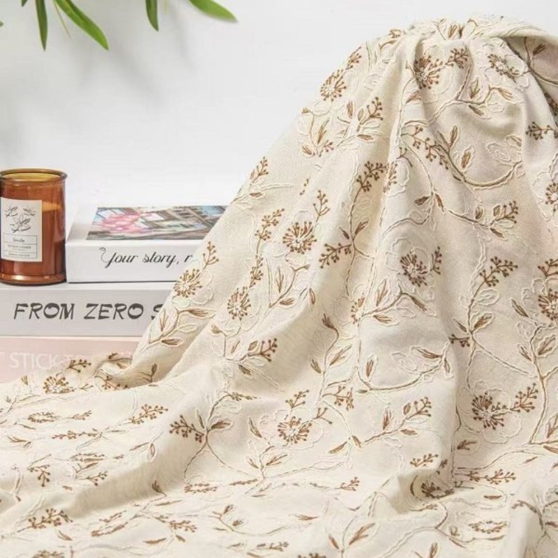 Kain Renda Tulle Bersulam, Lin - Sewing ulasan dan harga