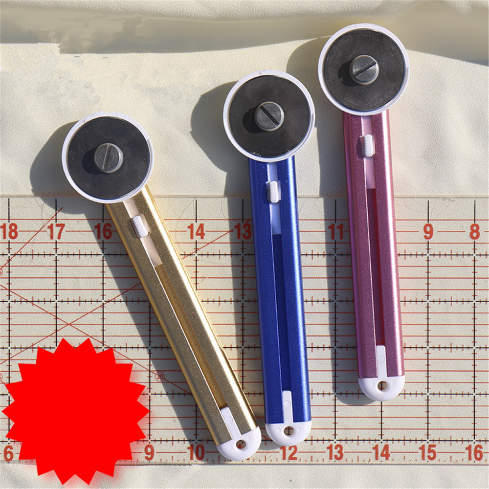 Pisau Putar Kain 45mm, Roda Ro - Rotary Cutter For Fabric 45Mm ulasan dan harga