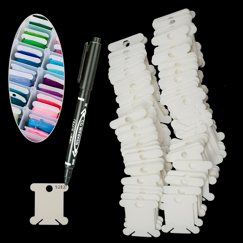 Kotak Penyimpanan Benang Sulam - Cotton Embroidery Thread Skeins ulasan dan harga
