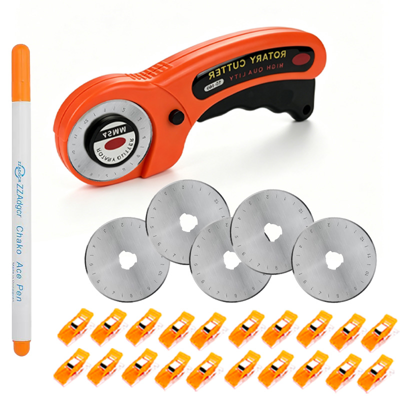 Pemotong Rotary 45mm untuk Per - Rotary Cutter For Fabric 45Mm ulasan dan harga