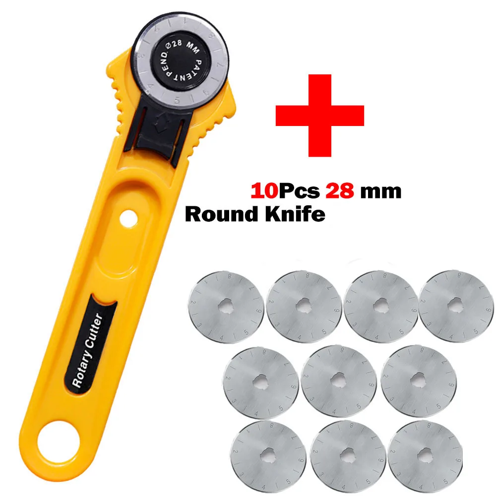 Pisau Bundar Putar 45mm, Mata  - Rotary Cutter For Fabric 45Mm ulasan dan harga