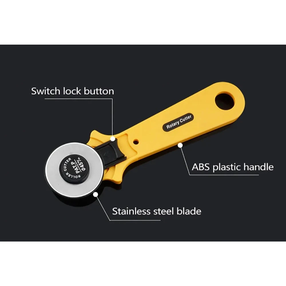 Pisau Bundar Putar 45mm, Mata  - Rotary Cutter For Fabric 45Mm ulasan dan harga
