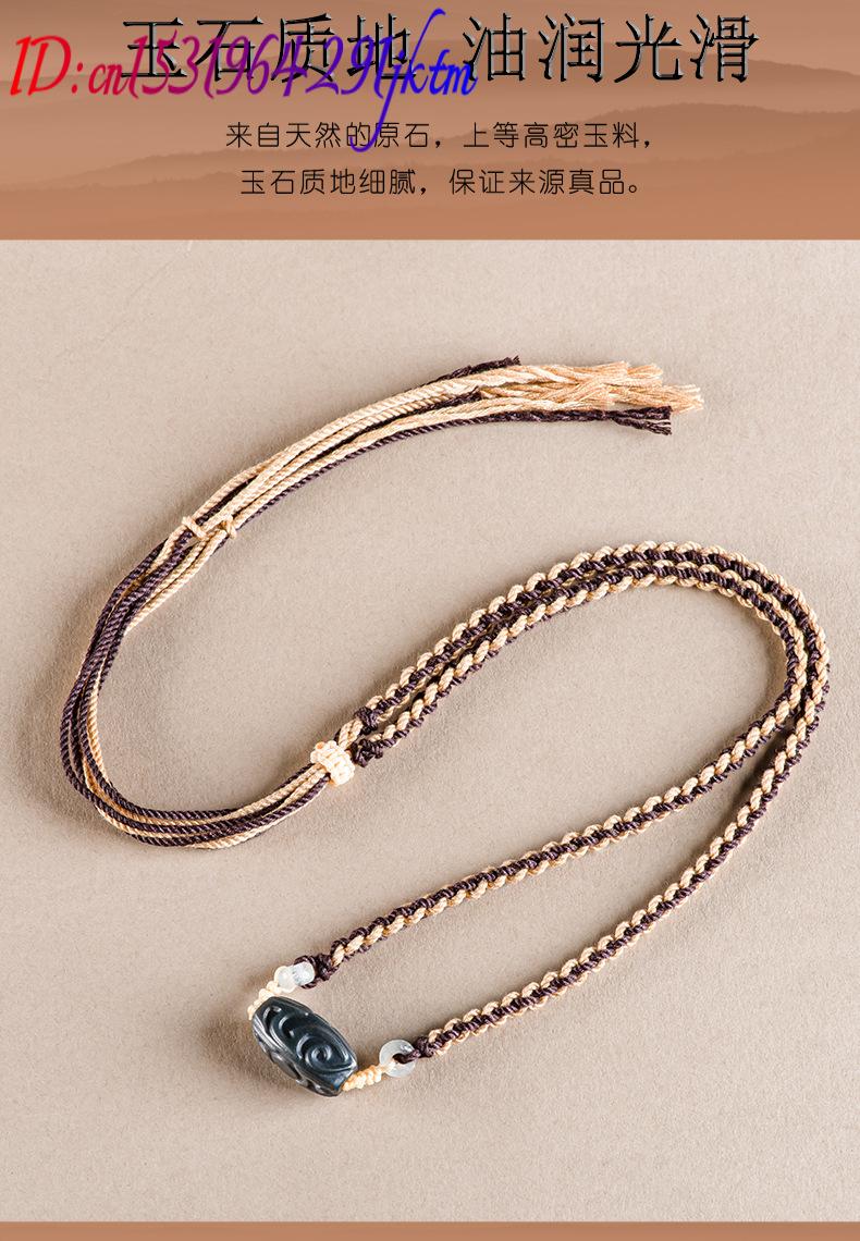 Kalung Liontin Manik Ukiran Gi - Beading ulasan dan harga