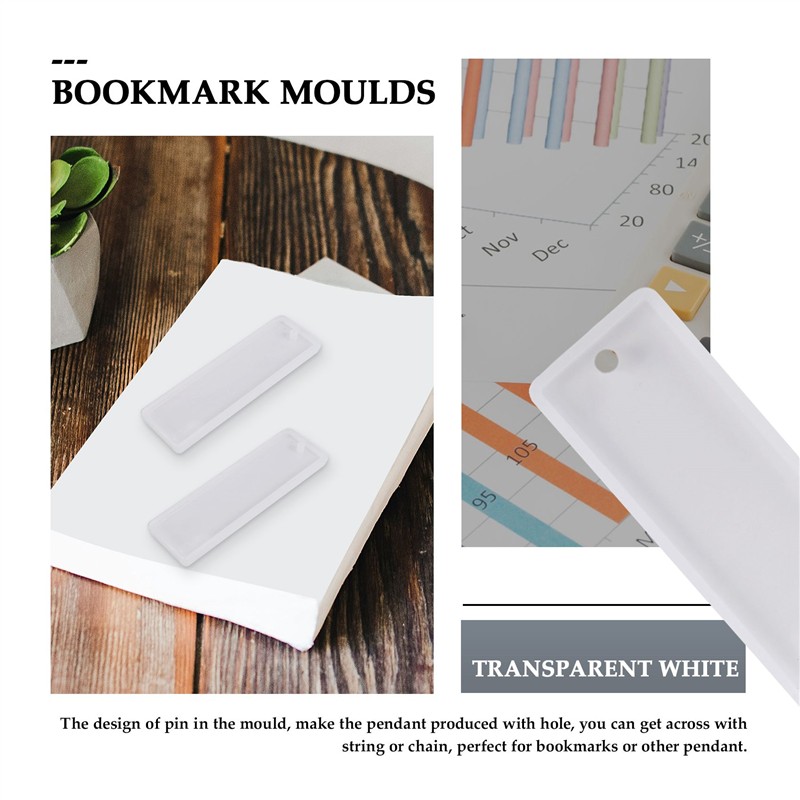 Cetakan Pembatas Buku Silikon  - Silicone Epoxy Resin Molds Set ulasan dan harga