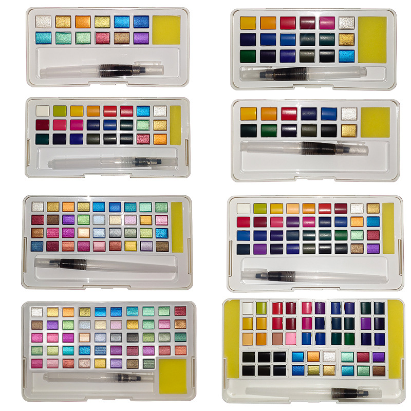Set Cat Air Solid Pigmen Cat A - Watercolor Paint Set Solid Pigment ulasan dan harga