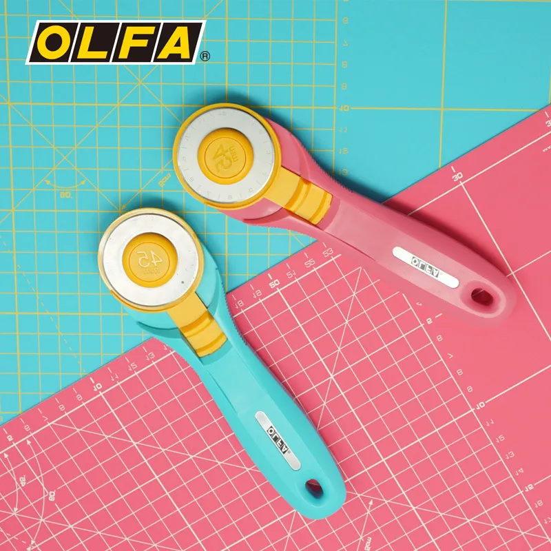Olfa RTY-2/C 45mm pisau pemoto - Rotary Cutter For Fabric 45Mm ulasan dan harga