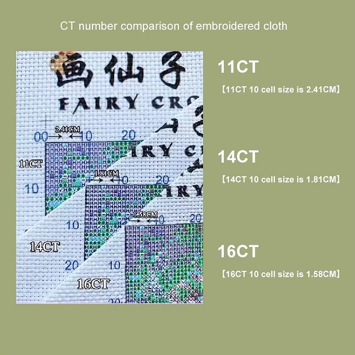 [Seri A-Four Seasons] Kit Sula - Cross Stitch Stamped Kits Beginners ulasan dan harga