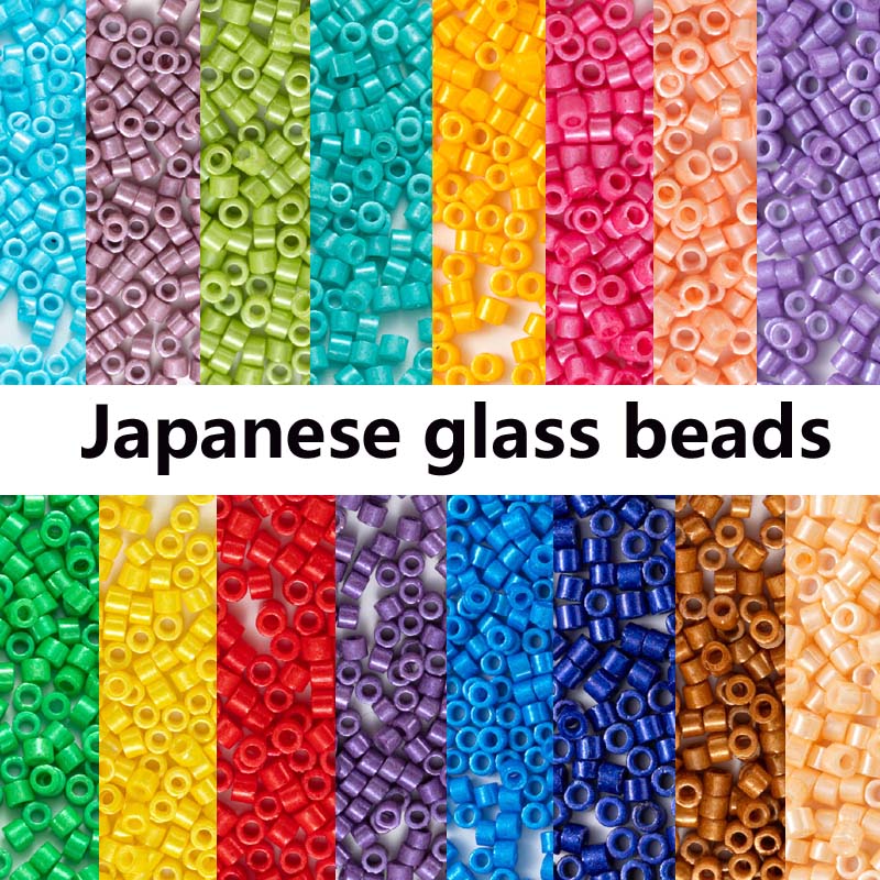 Manik-manik Jepang 2MM, manik  - Glass Seed Beads 2Mm Jewelry Making ulasan dan harga