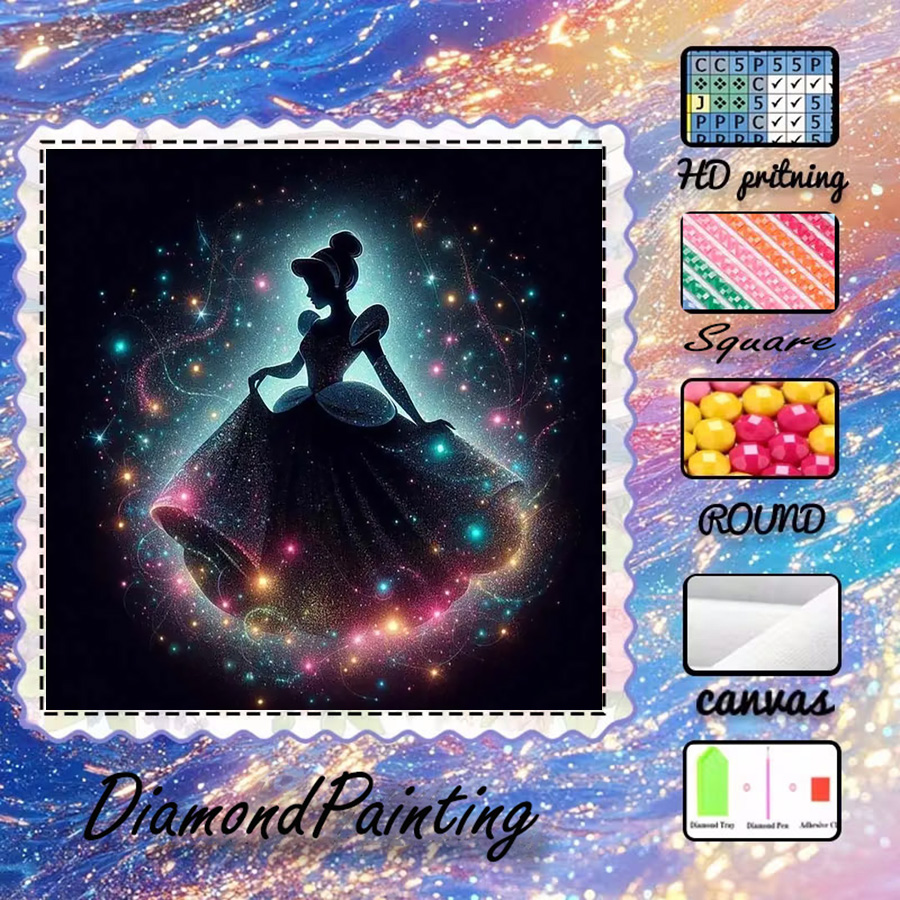 1 buah - 5D-DIY - Kain flockin - 5D Diamond Painting Kit Full Drill ulasan dan harga