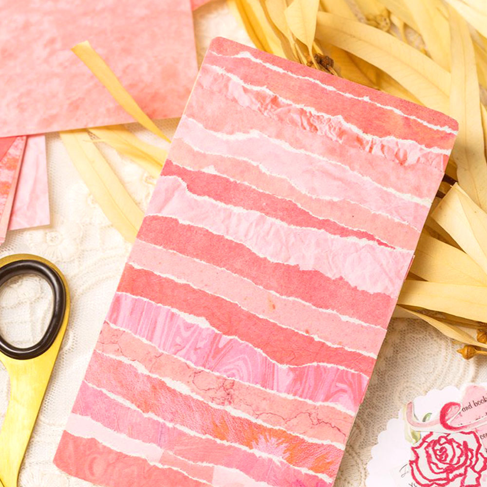 100 buah kertas kerajinan lata - Vintage Junk Journal Scrapbooking Paper ulasan dan harga
