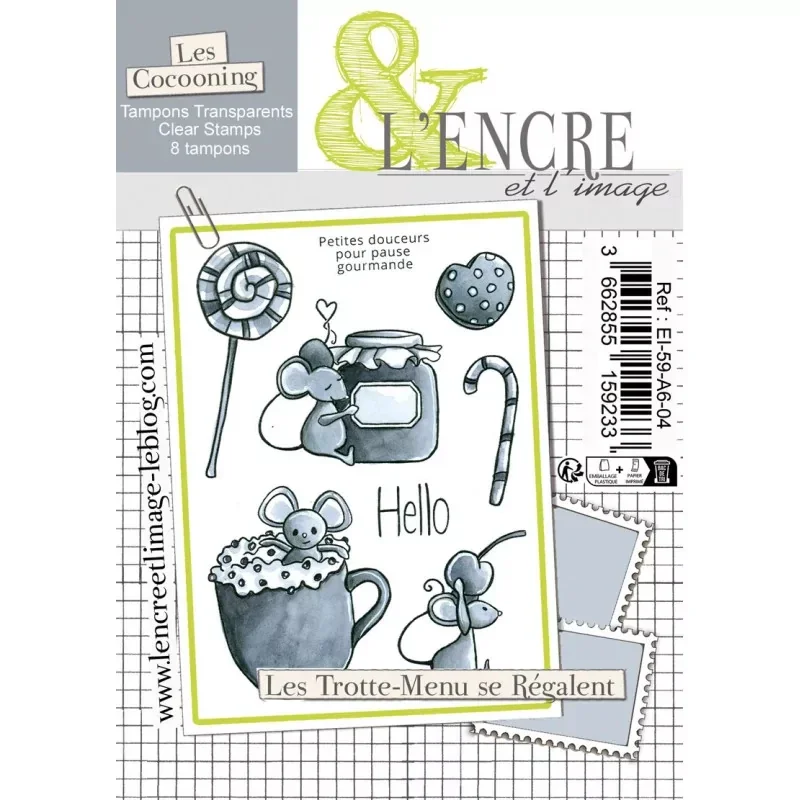 Stempel silikon bening motif P - Clear Silicone Stamps For Card Making ulasan dan harga