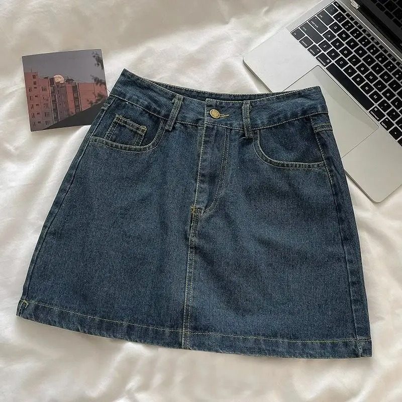 Set Rok Denim Y2K: Jaket Kanci - Embroidery ulasan dan harga