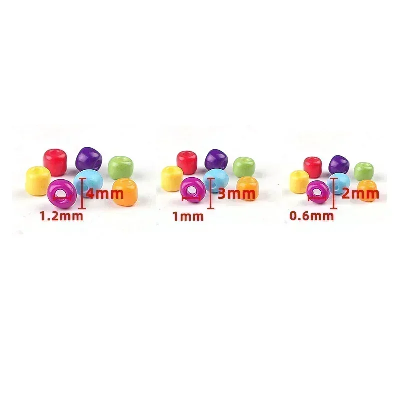 10g Manik-manik Kaca Berwarna- - Glass Seed Beads 2Mm Jewelry Making ulasan dan harga