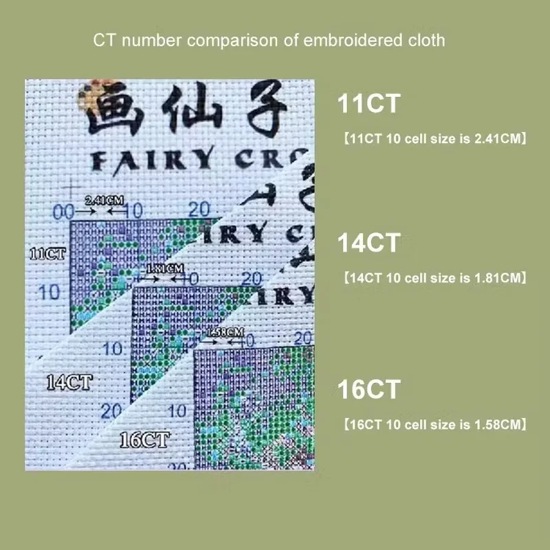 【CC2937 Spring Garden】 Kit Sul - Cross Stitch Stamped Kits Beginners ulasan dan harga