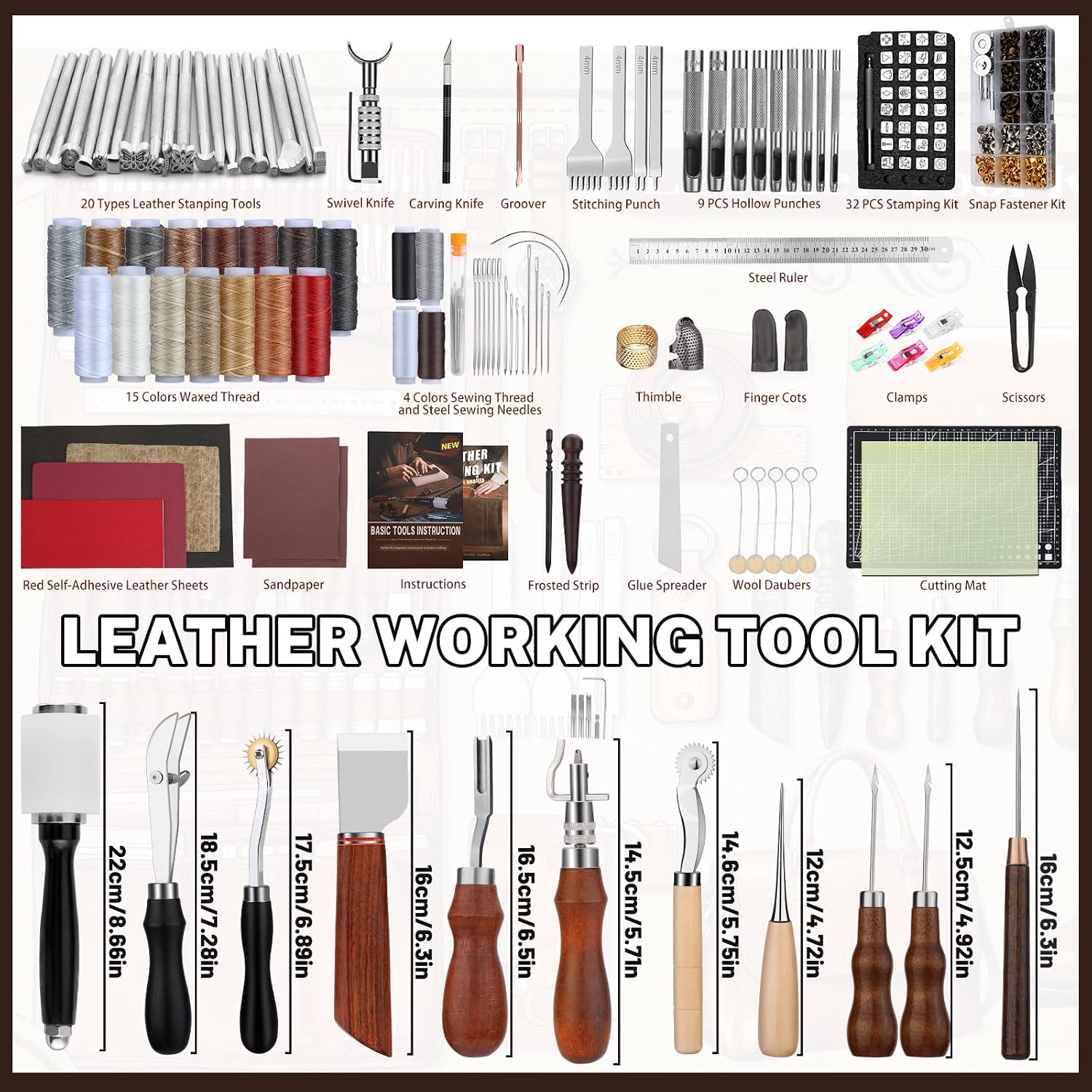 Perlengkapan Kerja Kulit, Pera - Craft Tools ulasan dan harga