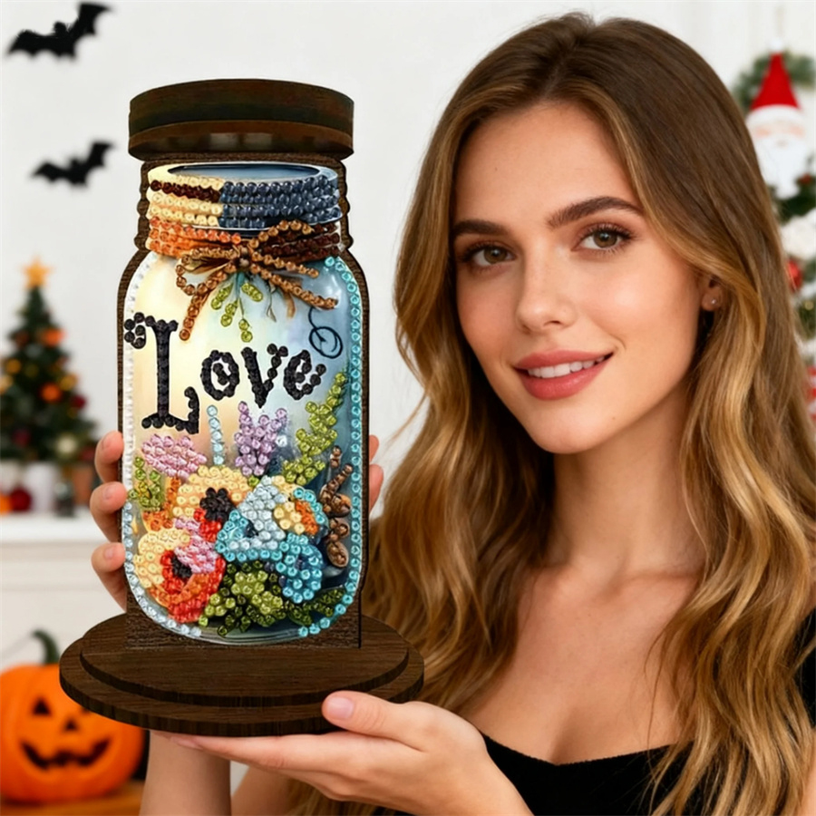 Tempat Lilin Bertema Halloween - Painting Supplies ulasan dan harga