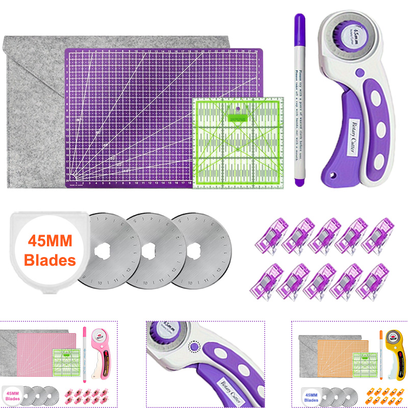 Pemotong Putar 45mm dengan Ala - Rotary Cutter For Fabric 45Mm ulasan dan harga