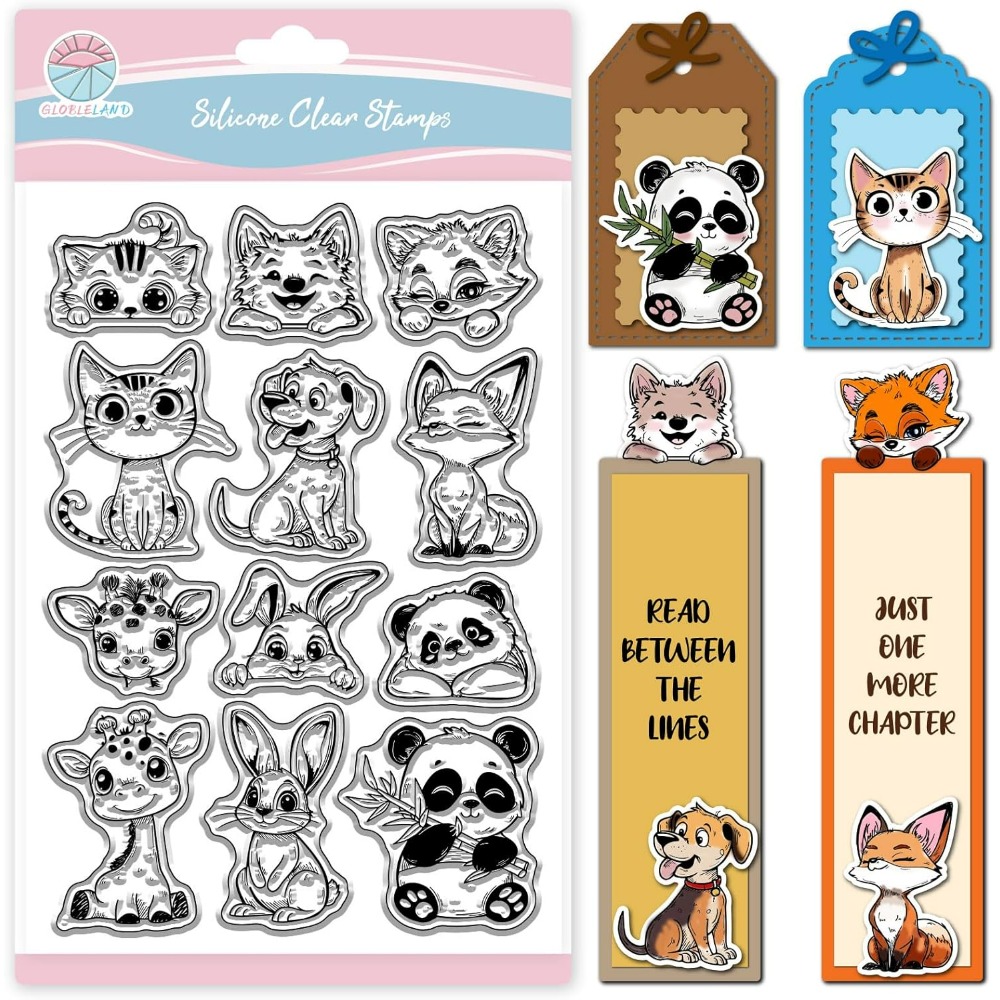 Stempel Bening Kelinci Anjing  - Clear Silicone Stamps For Card Making ulasan dan harga