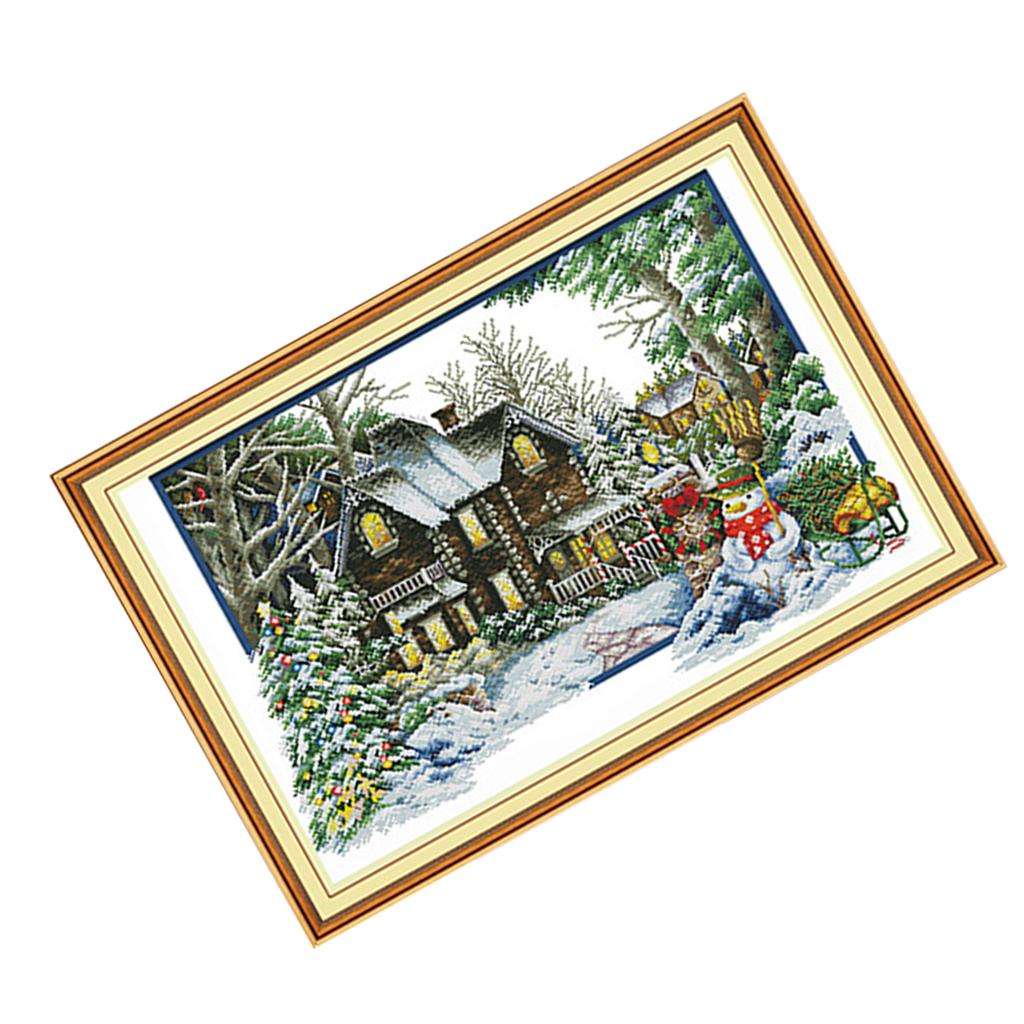 Kit Sulaman Silang dengan Pola - Cross Stitch Stamped Kits Beginners ulasan dan harga