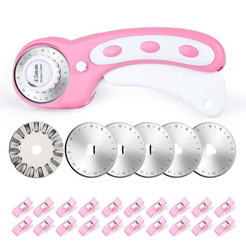 Set pemotong putar termasuk Ki - Rotary Cutter For Fabric 45Mm ulasan dan harga