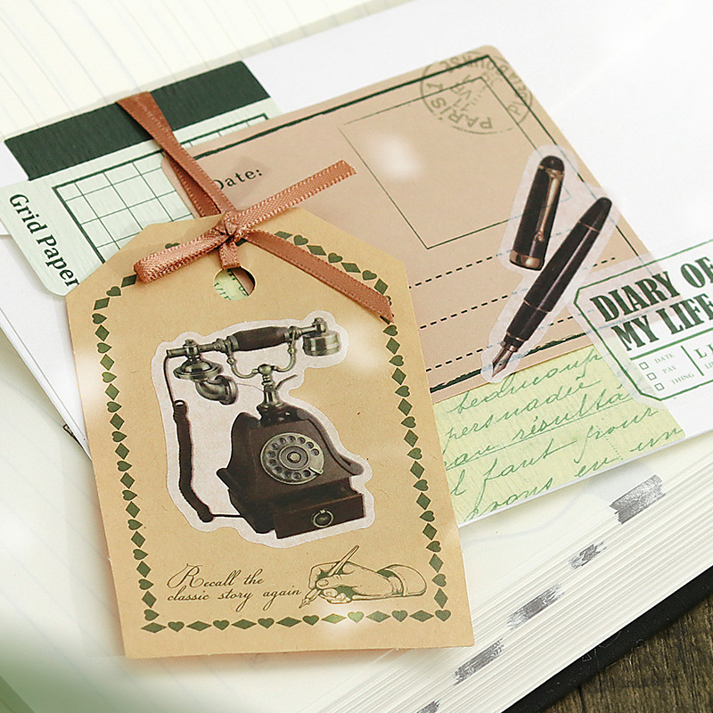 30 Lembar Kertas Bahan Arsip V - Vintage Junk Journal Scrapbooking Paper ulasan dan harga